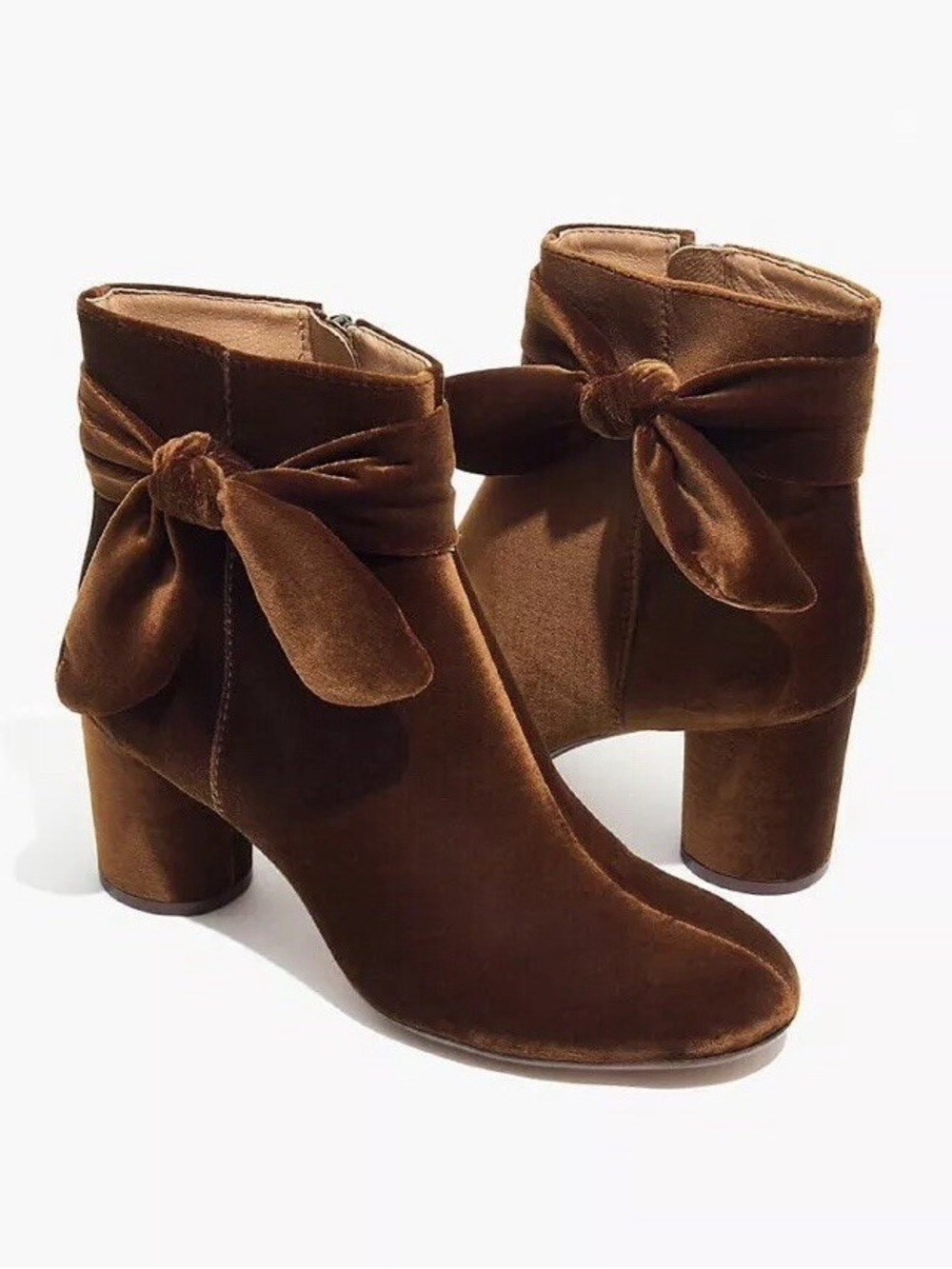 Madewell Esme Bow Booties